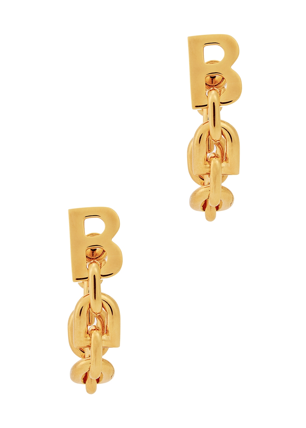 B chain xs earrings  Balenciaga  Men  Luisaviaroma
